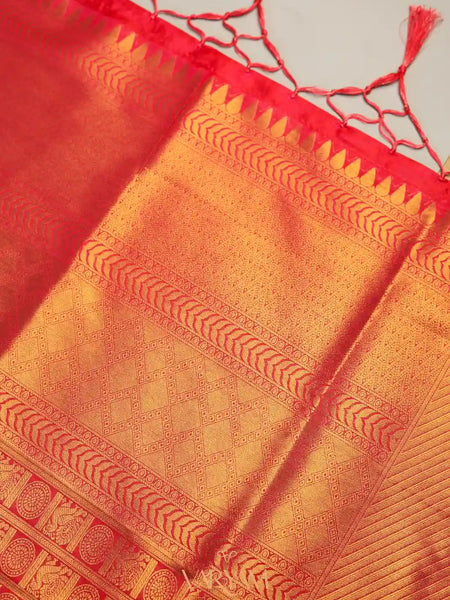 Swarna Silk Rani Gold Saree