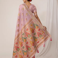 Mandira Cotton Purple Saree