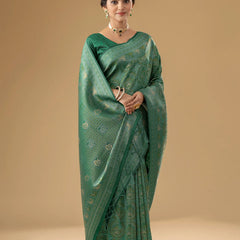 Zoya Silk Green Saree