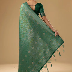 Zoya Silk Green Saree