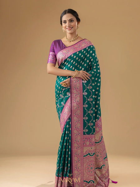Kaaya Silk Green Saree