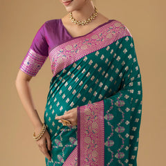 Kaaya Silk Green Saree