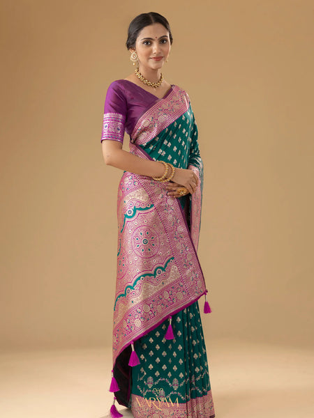 Kaaya Silk Green Saree