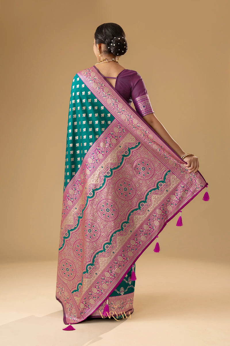 Kaaya Silk Green Saree