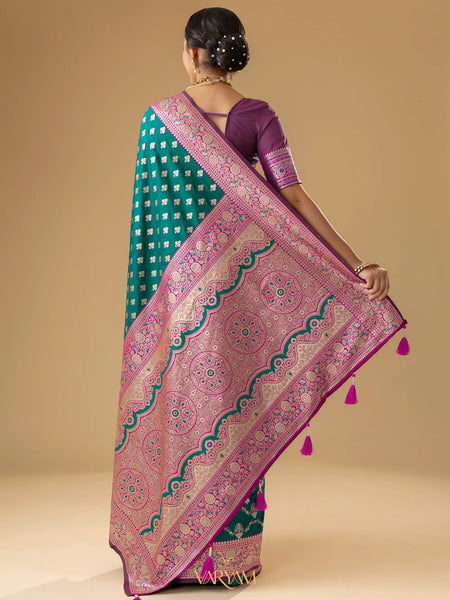 Kaaya Silk Green Saree