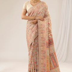 Kashmira Cotton Beige Saree