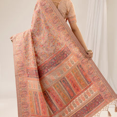 Kashmira Cotton Peach Saree