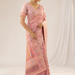 Kashmira Cotton Pink Saree