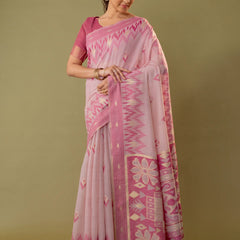 Madurai Cotton Pink Saree