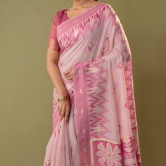 Madurai Cotton Pink Saree