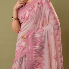 Madurai Cotton Pink Saree