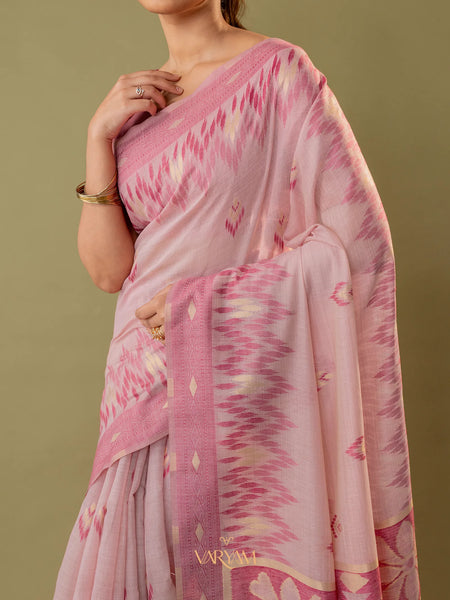 Madurai Cotton Pink Saree