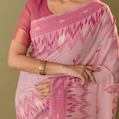 Madurai Cotton Pink Saree