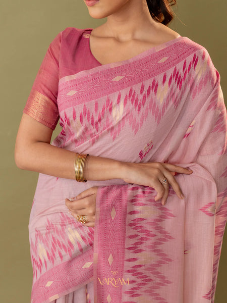Madurai Cotton Pink Saree