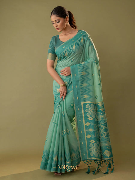 Madurai Cotton Rama Saree