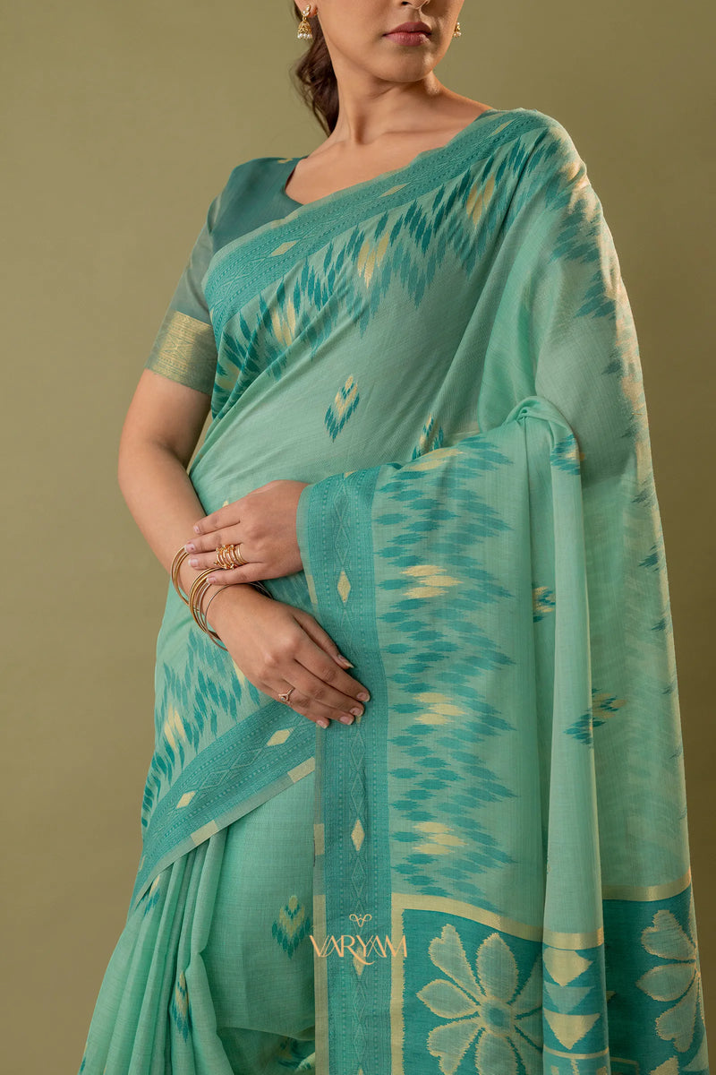 Madurai Cotton Rama Saree