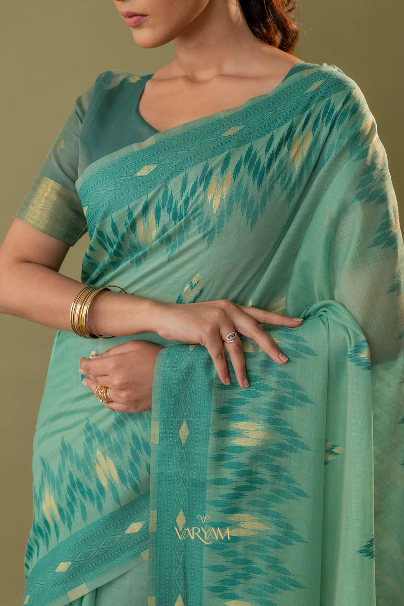 Madurai Cotton Rama Saree