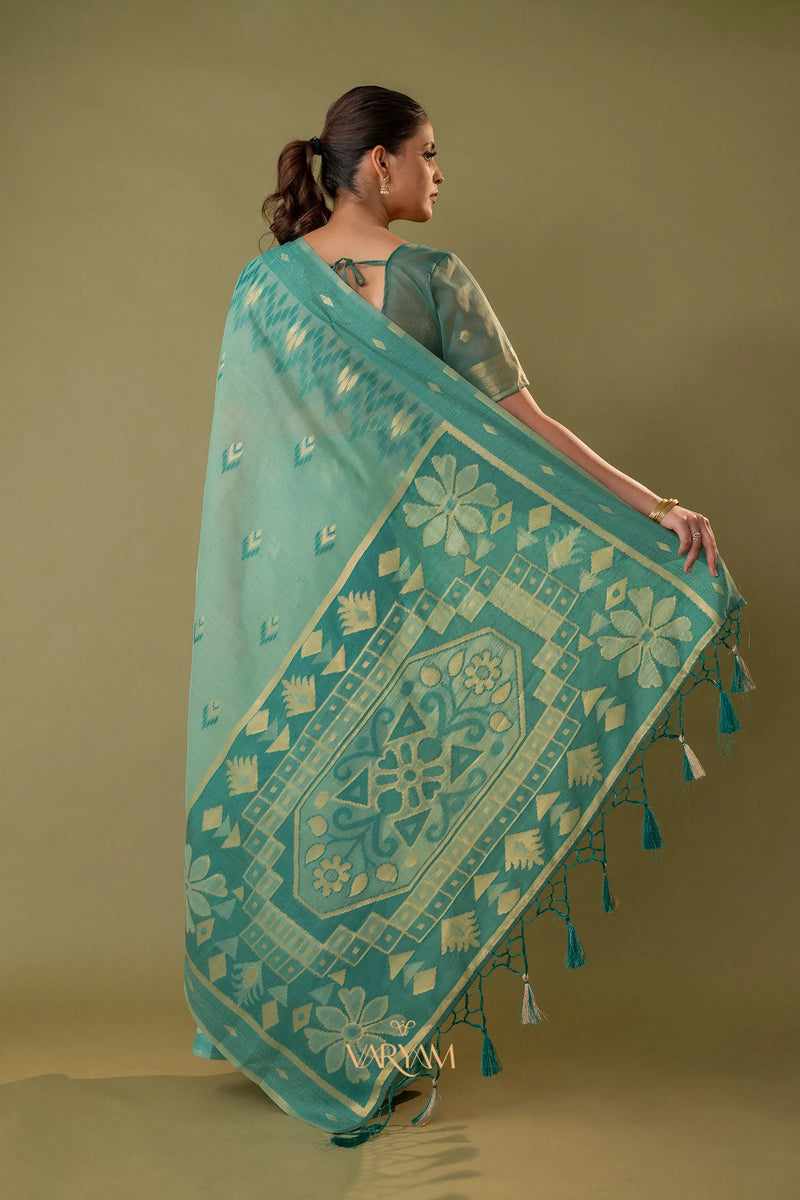 Madurai Cotton Rama Saree
