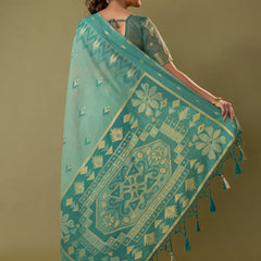 Madurai Cotton Rama Saree