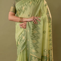 Madurai Cotton Green Saree