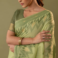 Madurai Cotton Green Saree