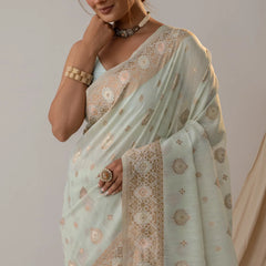 Chhaya Soft Blue Saree