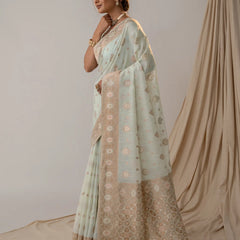 Chhaya Soft Blue Saree