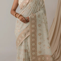 Chhaya Pistachio Saree