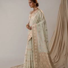 Chhaya Pistachio Saree