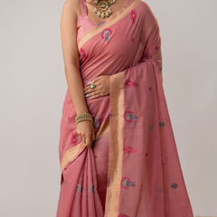Kusum Pink Saree