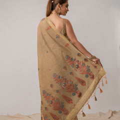Kusum Beige Saree