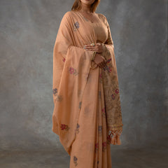 Lavanya Cotton Peach Saree