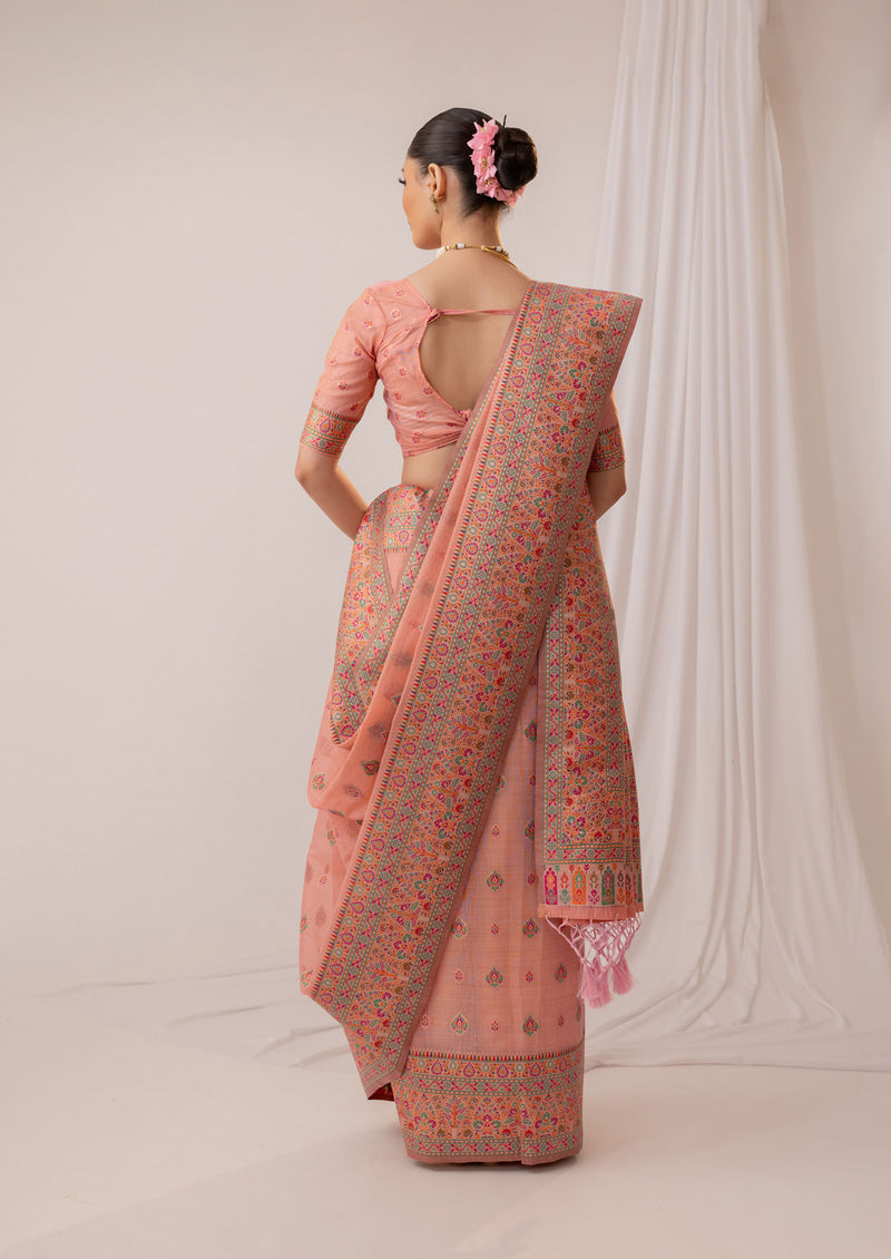 Saba Pink Saree