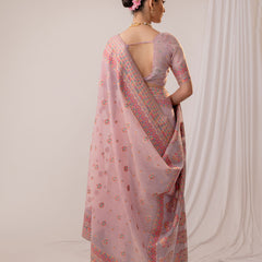 Meher Cotton Purple Saree
