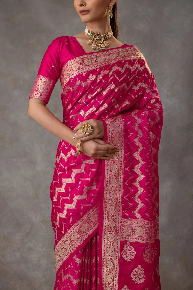 Vaidehi Pink Saree