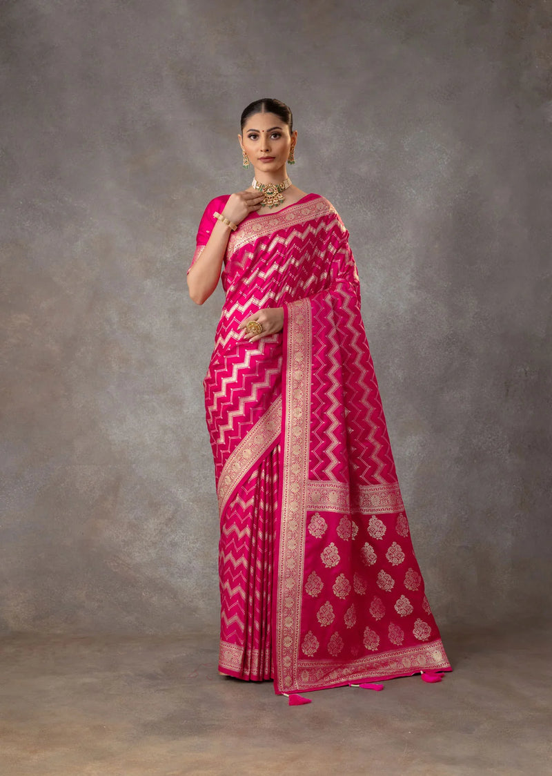 Vaidehi Pink Saree