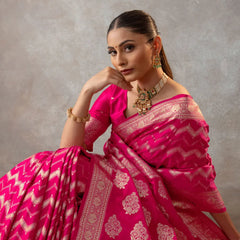 Vaidehi Pink Saree