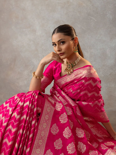 Vaidehi Pink Saree