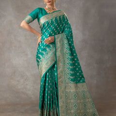 Aarohi Green Saree