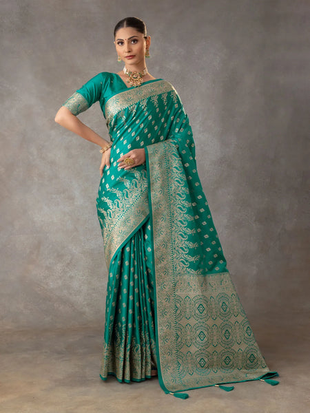 Aarohi Green Saree