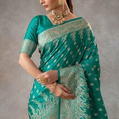 Aarohi Green Saree