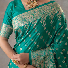 Aarohi Green Saree