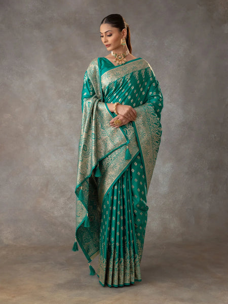 Aarohi Green Saree