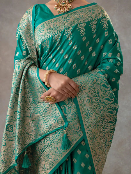 Aarohi Green Saree