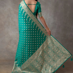 Aarohi Green Saree