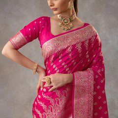 Aarohi Pink Saree