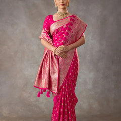 Aarohi Pink Saree