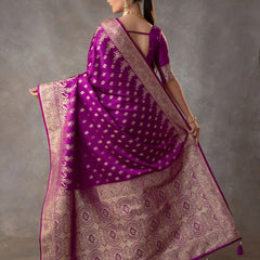 Aarohi Purple Saree
