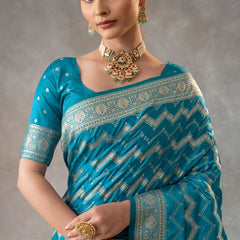 Vaidehi Blue Saree