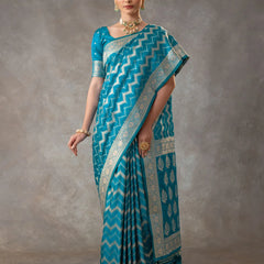Vaidehi Blue Saree